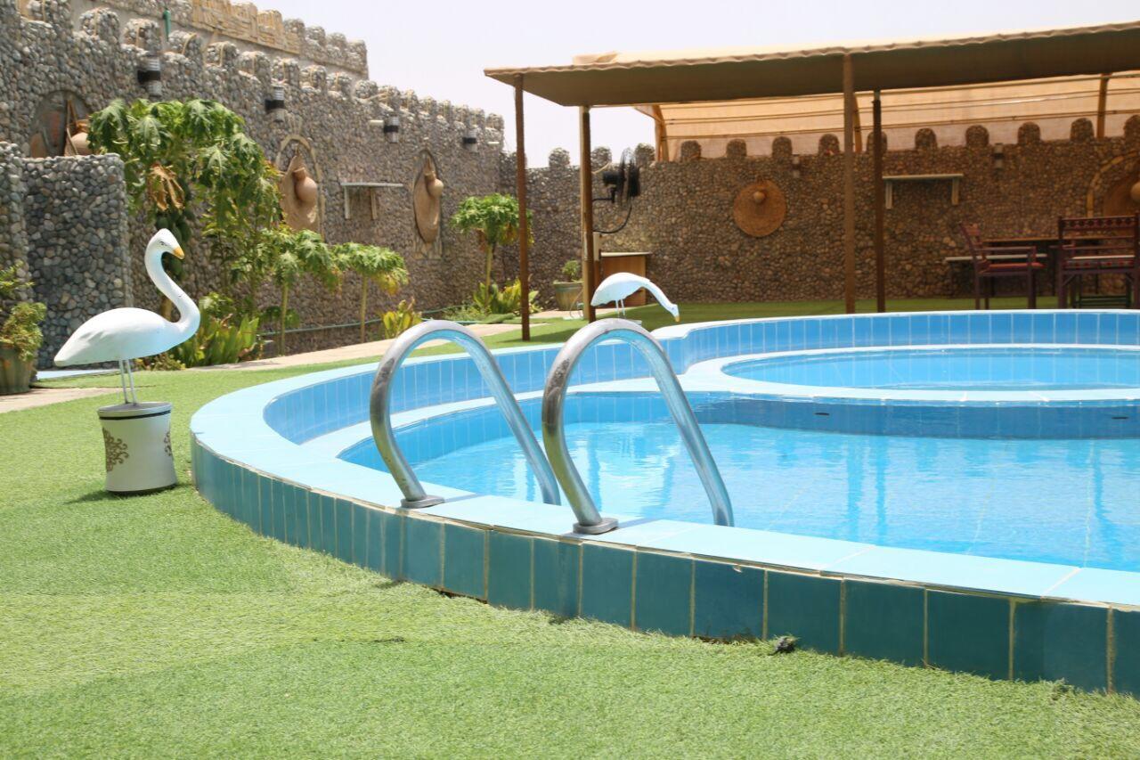 Green Guest Resort - Alnuzul Alkhdhra Resort النزل الخضراء Bilād Manaḩ Kültér fotó