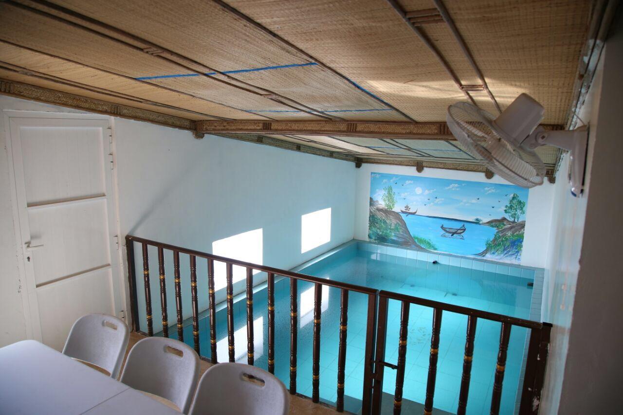 Green Guest Resort - Alnuzul Alkhdhra Resort النزل الخضراء Bilād Manaḩ Kültér fotó